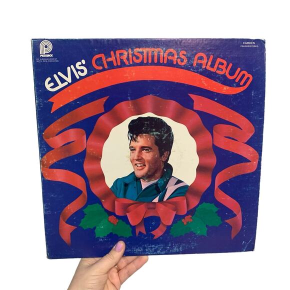 Elvis Christmas Album Vinyl Record 1970 RCA Records - Picture 1 of 6